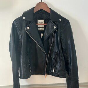 Vegan Leather Moto Jacket